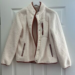 Universal Thread Cream Teddy Jacket